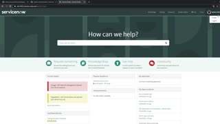 How do I update my department on the ServiceNow Service Portal [Paris]