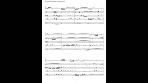 J.S. Bach - Well-Tempered Clavier: Part 2 - Prelude 11 (String Quintet)