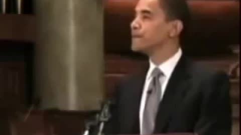 2006 video. Transgender Michael's wife Barack Obama mocks the Bible.