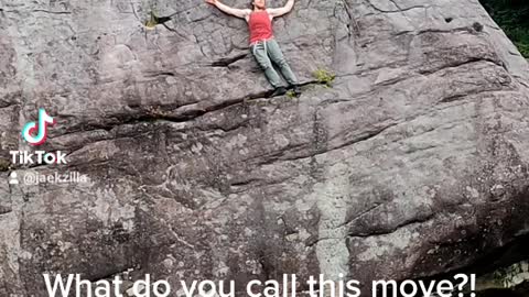 Name this climbing move 🤣