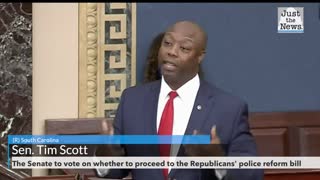 Ahead of first vote on Senate police reform bill, GOP's Scott asks Democrats to not 'walk away'