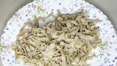 Making Noodles with TEA Instead of Water