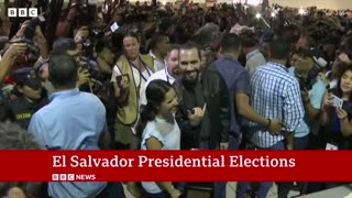 [2024-02-05] El Salvador President Nayib Bukele claims election victory