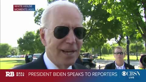 PRES. BIDEN: George Floyd's daughter Gianna "threw her arms around me, wanted to sit in my Lap...