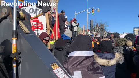 Peaceful freedom rally at the Parliament Hill