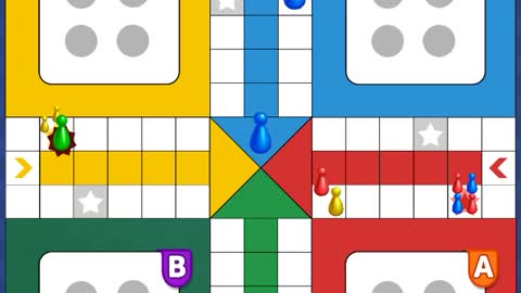 Playing in classic mode 2 vs 2 tournament in the game ludo club data (02/07/2022).