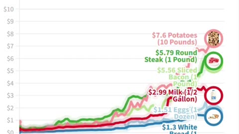 How Have Grocery Prices Changed Over the Years?