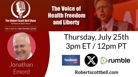 Jonathan Emord, ANH announcement, Biden drop out speech, Kamala Harris’ Record Exposed, Long COVID autoimmunity, PFAS in Food - The RSB Show 7-25-24