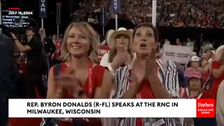 Byron Donalds Sounds Off On Biden-Harris Record In Passionate RNC Remarks