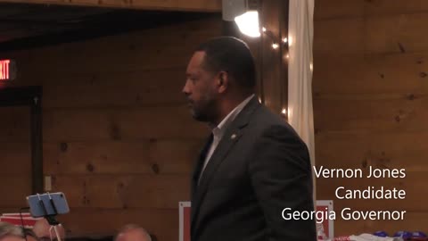 Whitfield/Murray County GOP Speaker Vernon Jones Part 1