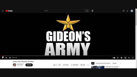 GIDEONS ARMY 10/9/23 @ 730 PM EST WITH BILLY FALCON