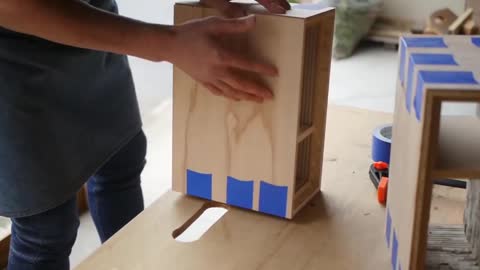 Glue The Cardboard Into A Three-dimensional Shape