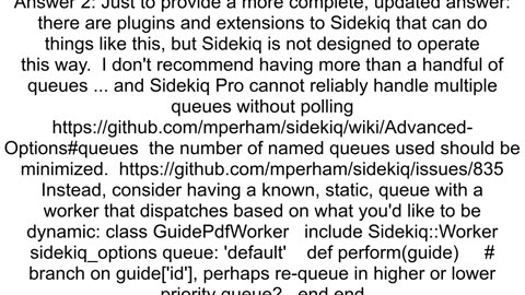 How can I create sidekiq queues with variable names at runtime