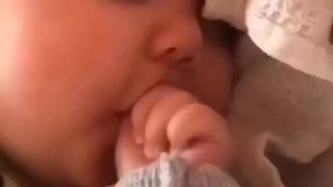 cutest baby sucking thumb || Cute ❤️ #shorts