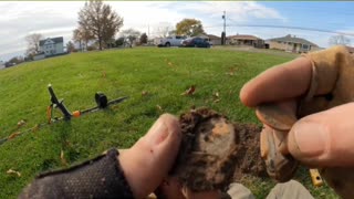Finding SILVER Metal Detecting between 2 1800s houses - Teaser Shorts Reel - Full Video on Channel