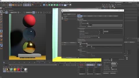 C 4D Redshift Rendering Optimization Tutorial (Part 8. No subtitles)