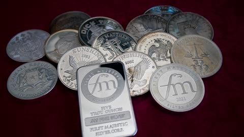 First Mint 5oz Silver Bars Coming! And Check Out This Cool Channel. #silver #retirement