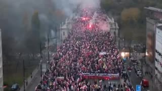 POLAND, TODAY: Hundreds of thousands take to the streets to celebrate their country