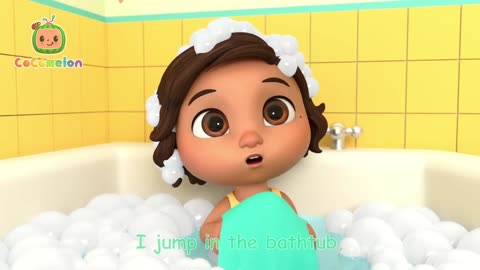 Bath Song! 🛁 with Nina! _ CoComelon Nursery Rhymes & Kids Songs