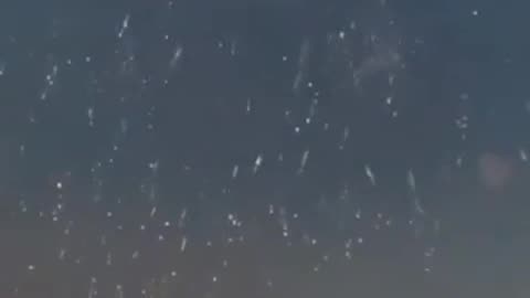 Russian incendiary munitions raining down on Chasiv Yar