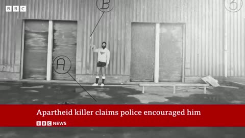 South Africa: Apartheid mass killer who 'hunted' black people says police encouraged him | BBC News