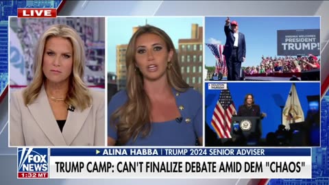 Alina Habba - President Trump is not afraid to debate Harris