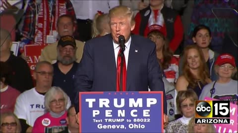 Donald Trump's full campaign speech in Geneva, Ohio.
