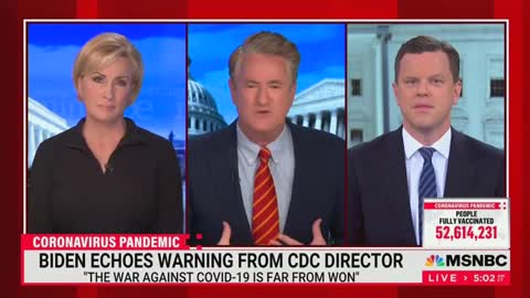 Scarborough FREAKS OUT on "Stupid" Americans Against "Vaccine Passports"