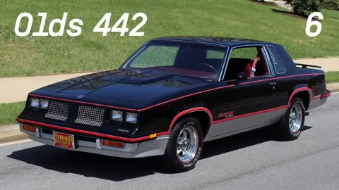 Top 8 Coolest 1980s Muscle Cars