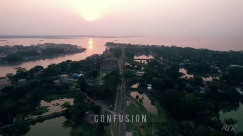 chandpur drone view