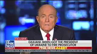 Rudy Giuliani accuses Joe Biden of bribery