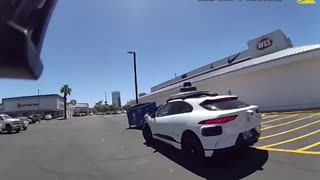 Phoenix police officer pulls over Waymo self-driving vehicle for driving into oncoming traffic