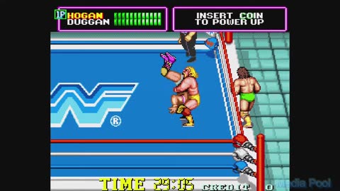 WWF Superstars (Arcade) Playthrough longplay retro video game