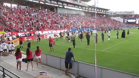 Star Wars intro at FC Dallas