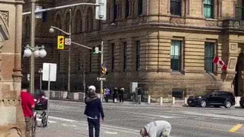 Justin Trudeau's Version of the Solar Eclipse