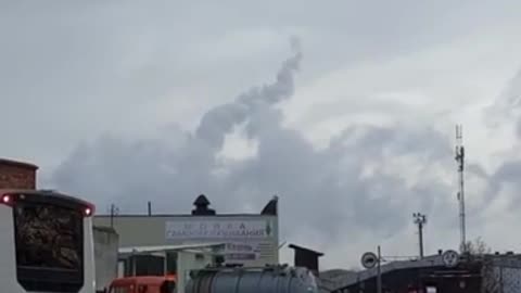 🇷🇺 RU POV | Crimea Shipbuilding Plant "Zaliv" Covered in Smoke | Explosion Heard in the Backgr | RCF