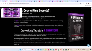 Book Review of.. Copywriting Secrets by Jim Edwards