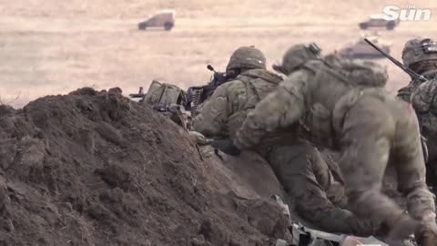 US and Romanian forces conduct joint combat drills