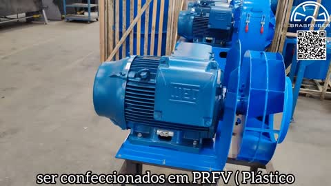 Rotor para Exaustor Industrial em Aço | Brasfaiber Brasil