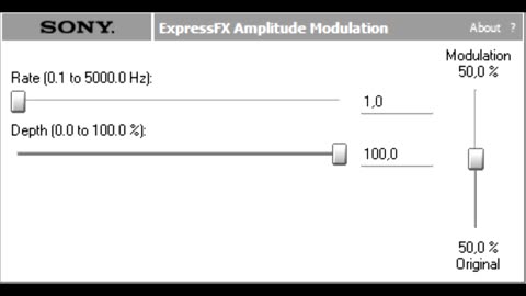 Oh l'Amour(live version) ExpressFX Amplitude Modulation