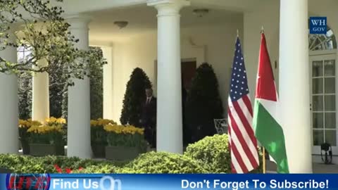 President Trump holds joint press conference with Jordan's King Abdullah