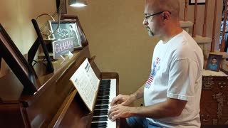 Playing "Toy Soldiers" On Piano 2