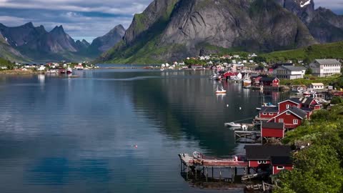 lofoten is an archipelago in the county of nordland norway