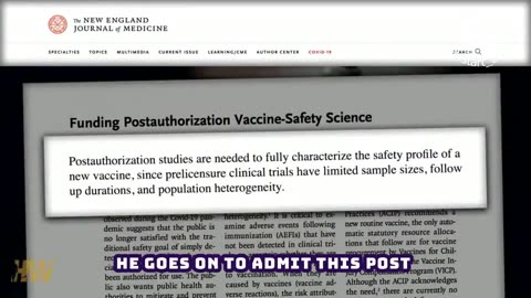 World's Top Vaccinologist: "We Lied About Vaccines Being Safe"