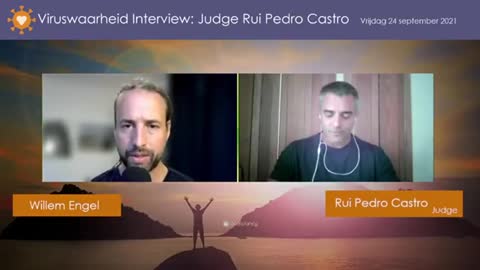 Judge Rui Pedro Castro from Portugal