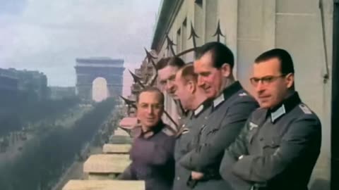 Paris, France "Under Occupation" In (1940)
