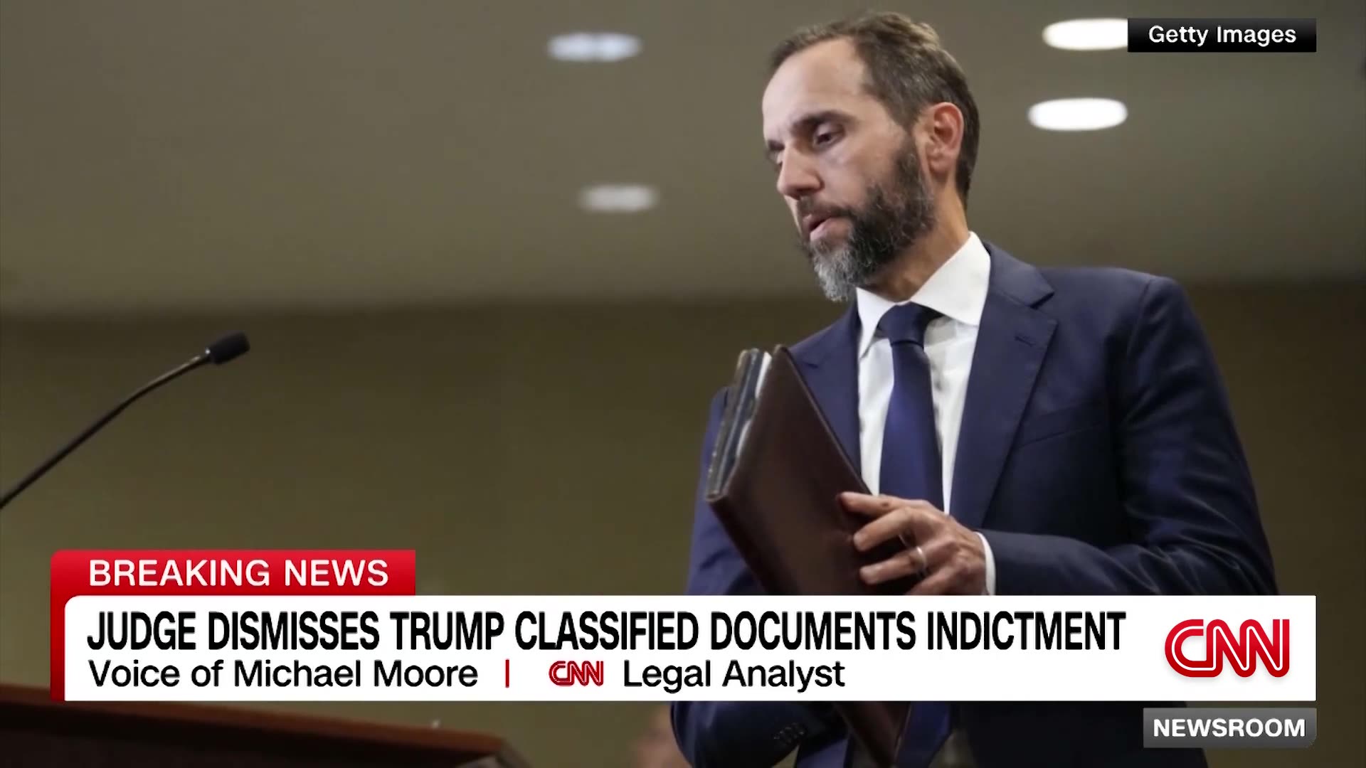 Judge dismisses classified documents case against Donald Trump