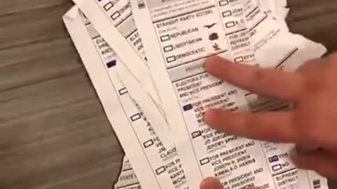 Trump ballots