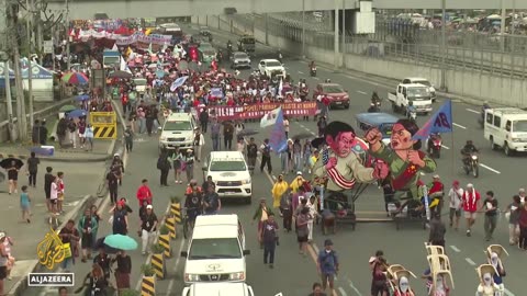 Philippines State of the Nation_ President Marcos Jr addressed the nation amid protests