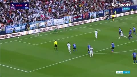 Gol de MESSI vs Estonia 1 - 0